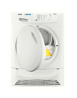 Zanussi ZDC8202P Condenser Tumble Dryer, 8kg Load, B Energy Rating, White Zanussi ZDC8202P Condenser Tumble Dryer, 8kg Load, B Energy Rating, White